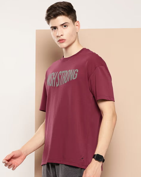 Dank Club Red Print tee